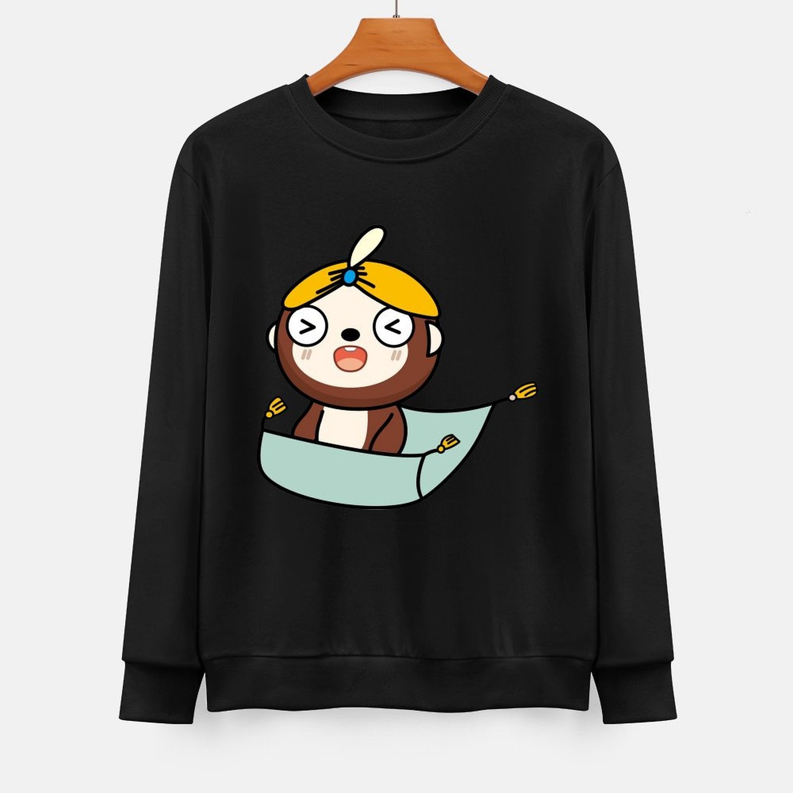 Front Patterned Long Sleeve TopPrinted Fresh